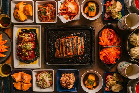 豐富的韓式料理